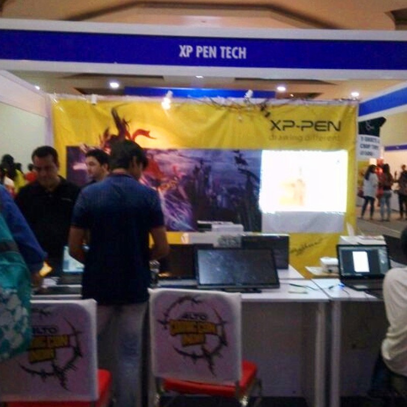 XPPen at Comic Con Pune in India