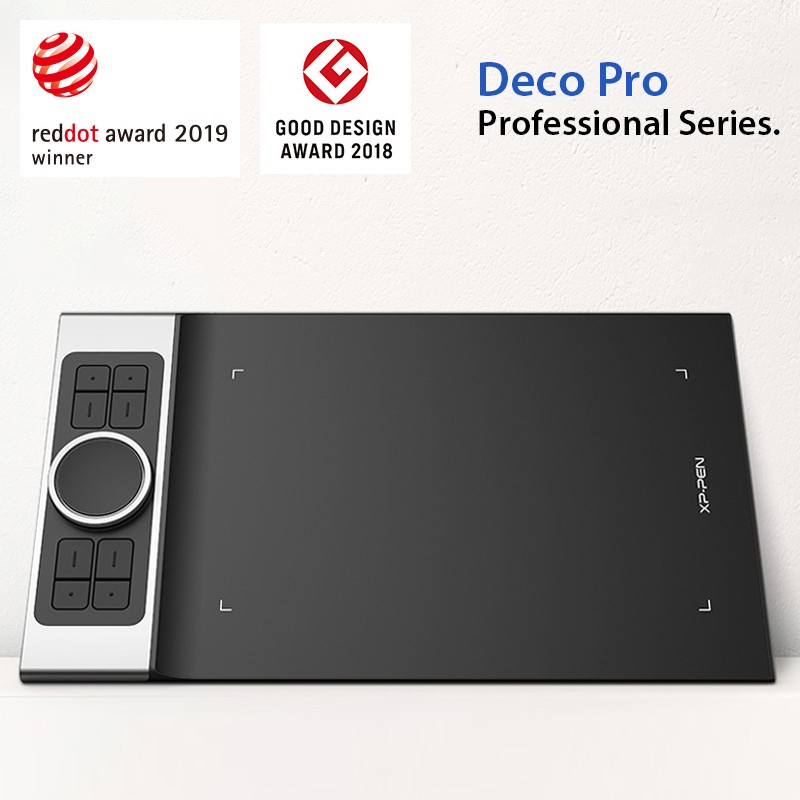 XPPen Deco Pro Wins the 2019 Red Dot Design Award!