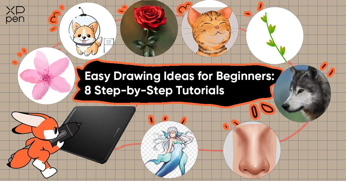 How to Draw a Cute Cat - Easy Step by Step Tutorial for Beginners - JeyRam  Drawing Tutorials