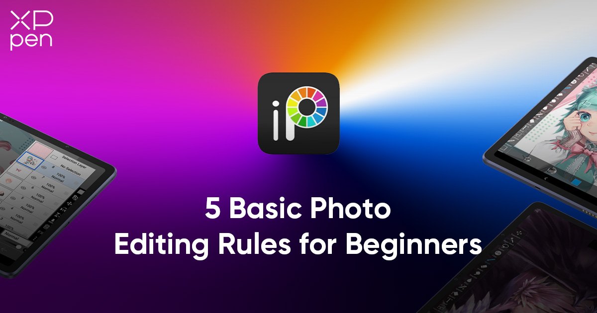 5 basic photo editing rules