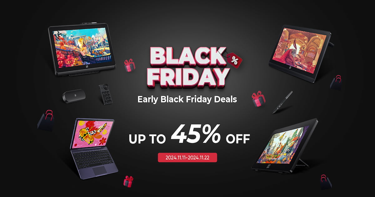 xppen drawing tablet black friday sale