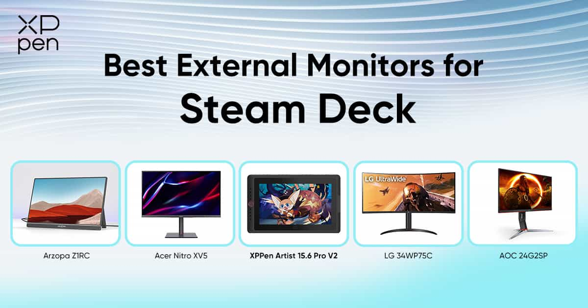 best monitor for steam deck