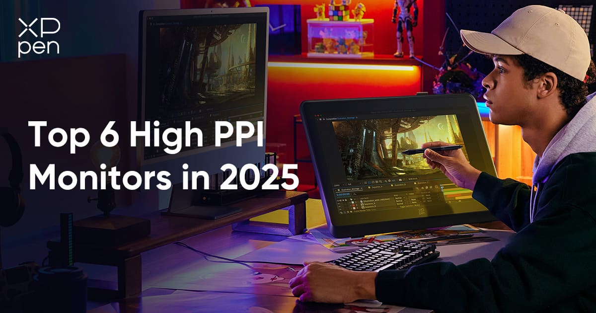 Top 6 High PPI Monitors in 2025 for Designers & Gamers