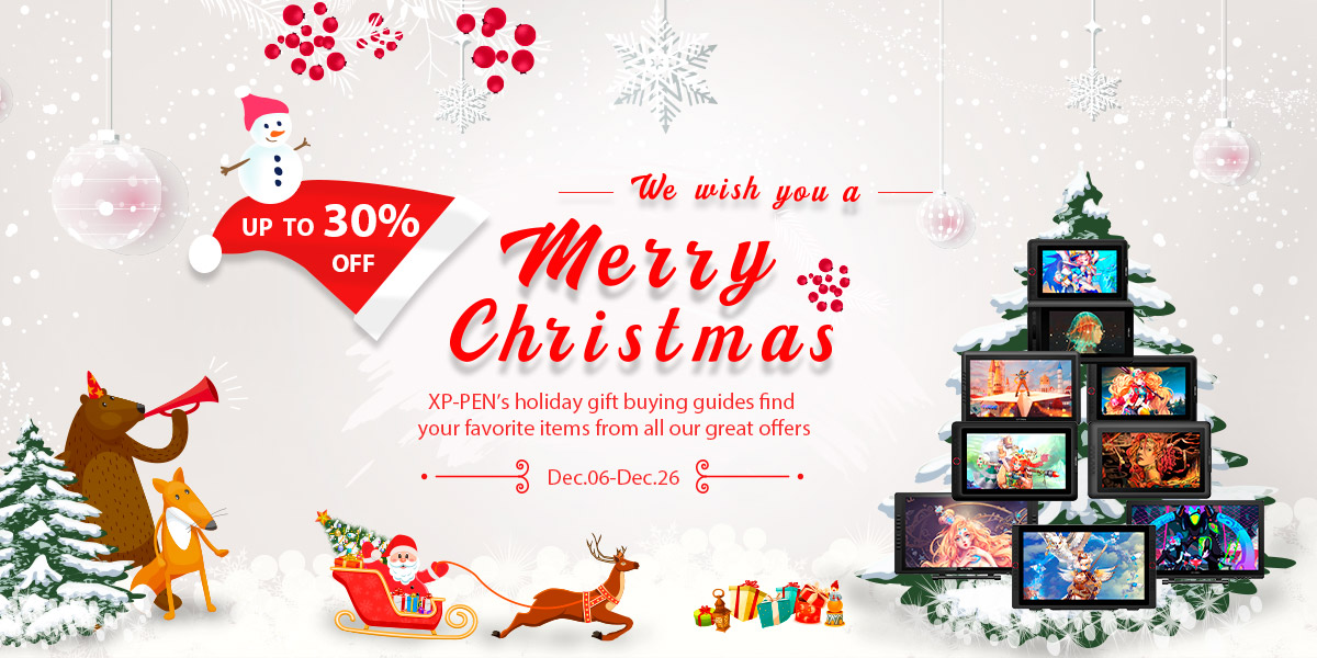 christmas sales 2020 usa Save 30 Off On Xp Pen Graphics Tablets Christmas Deals And Sales 2019 Xp Pen christmas sales 2020 usa