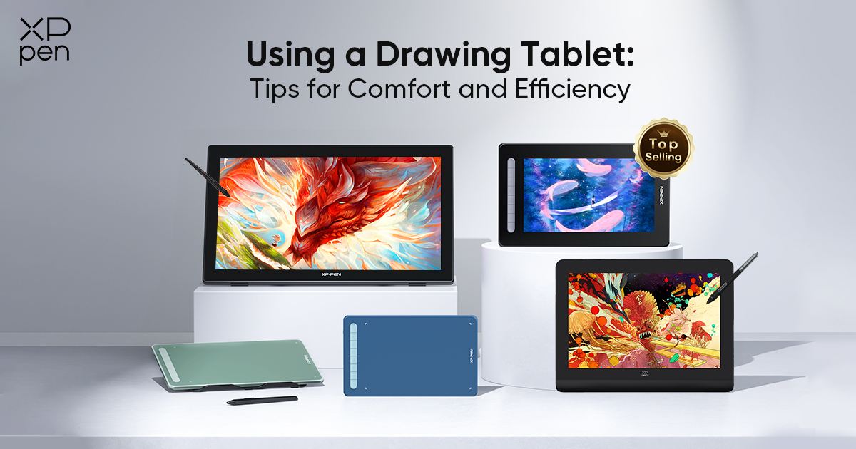 Drawing with a graphic tablet: tips and tricks.