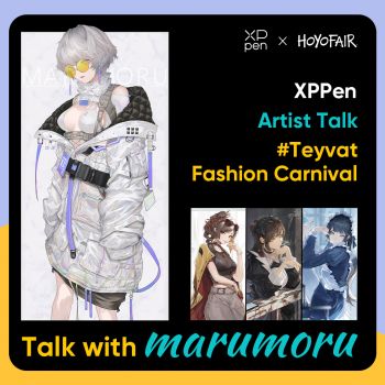 Illustrator Marumoru Talks Creating Hyper-Realistic Character Designs for ‘Genshin Impact’ With XPPen