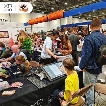 XPPen took Industry's First Professional Mobile Drawing Tablet to MCM London 2024