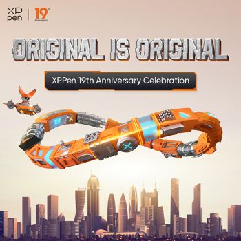 XPPen Celebrates 19th Anniversary by Championing 'Original is Original' Theme, Honoring Global Creatives