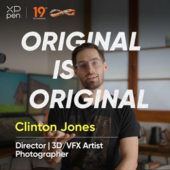 XPPen Caught up with 3D Art Maestro Clinton Jones, Discussing His Insights on The Value of Human Art