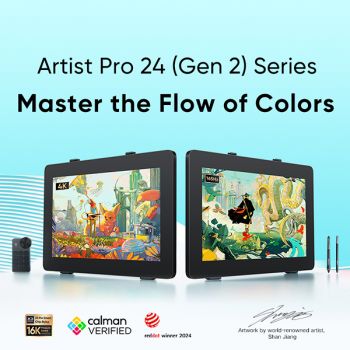 XPPen Launches Artist Pro 24 (Gen 2) Series:  Two Industry-First Masterpieces Redefine Color Excellence