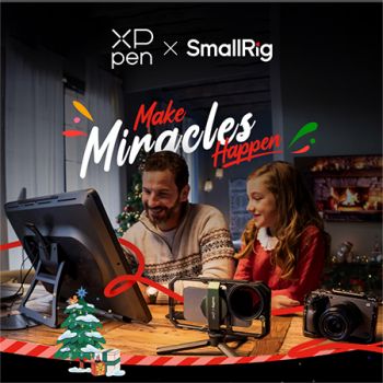 XPPen and SmallRig Ignite the Spirit of Creativity this Christmas with Exciting Activities