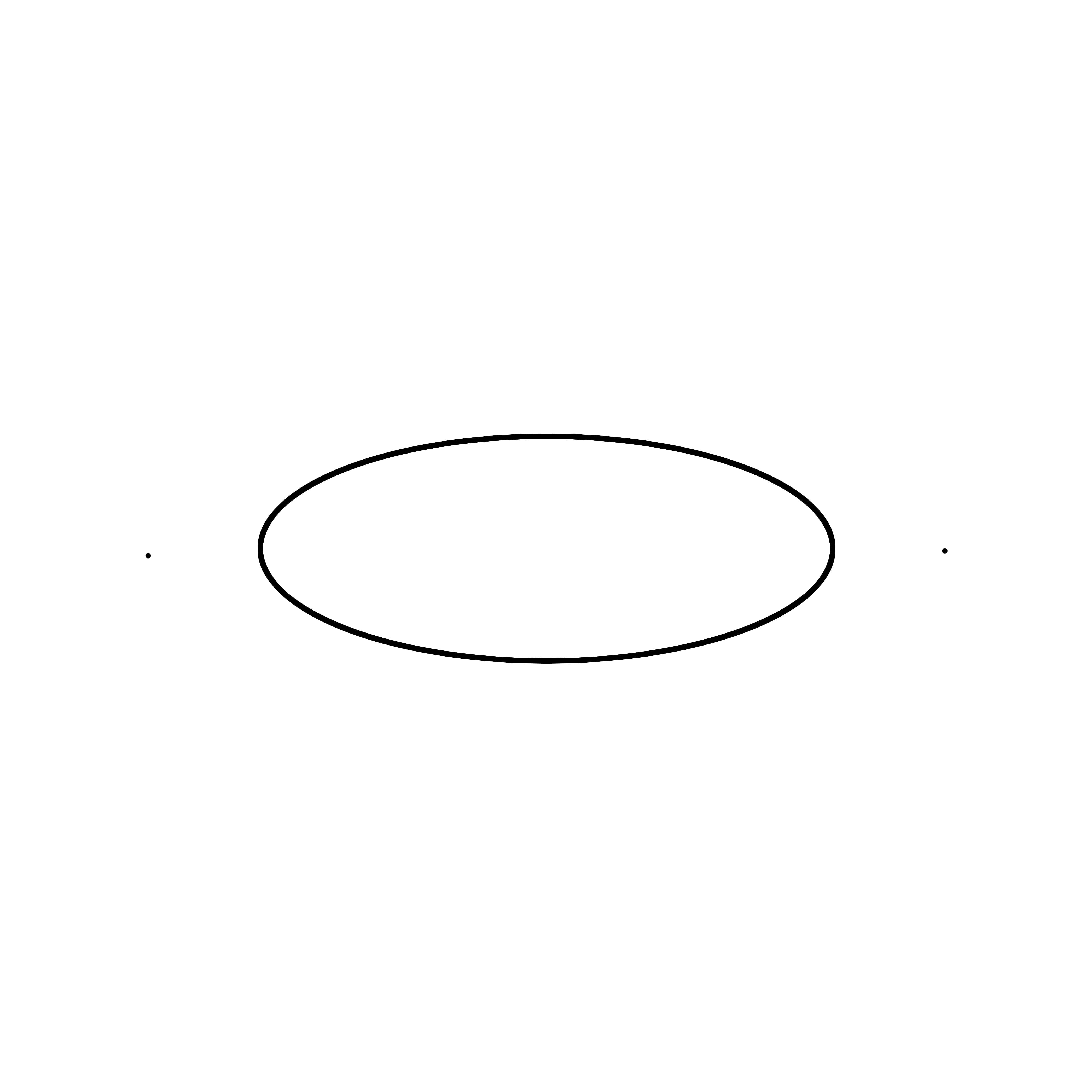 draw optical illusion Impossible Oval