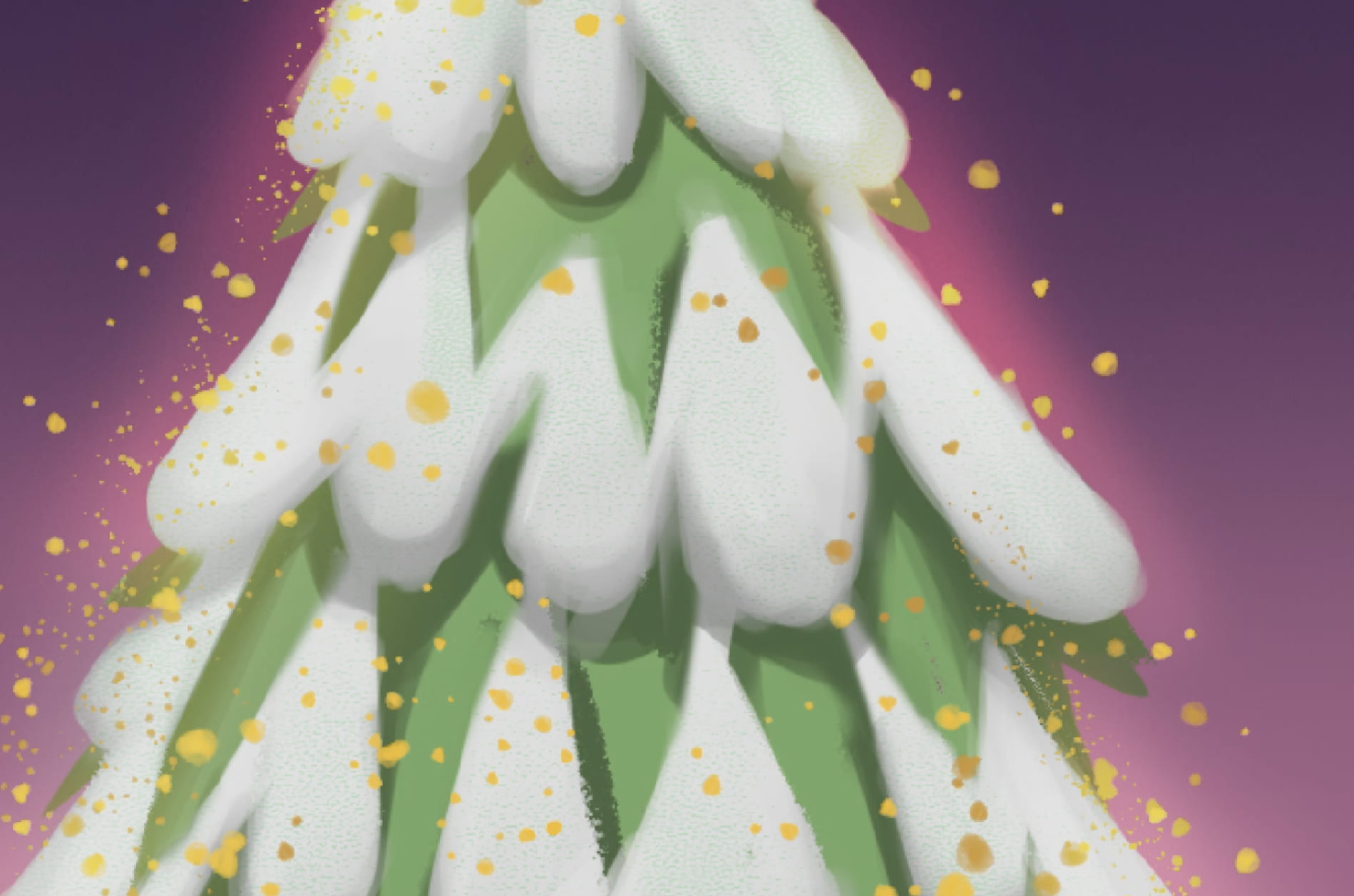 How to draw a christmas tree step by step