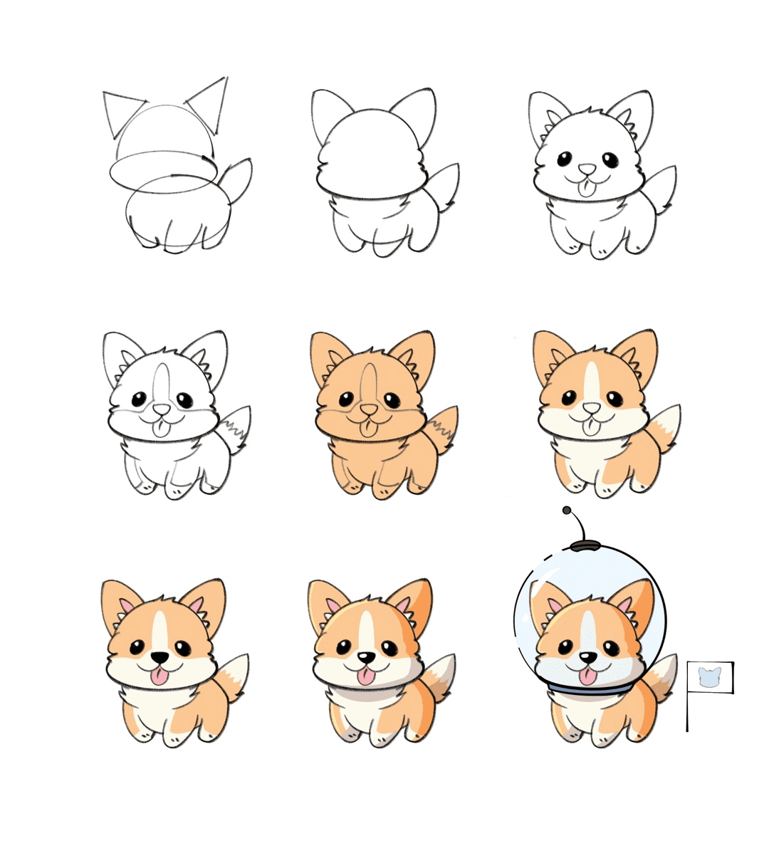 Step-by-Step Tutorial: How to Draw a Dog | XPPen