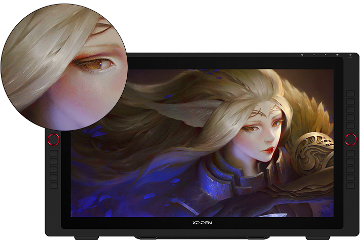  XPPen Artist24 FHD Drawing Tablet with Screen - 23.8 2K  Drawing Monitor Full-Laminated Pen Display with 8192 Pressure Levels and  Battery-Free Pen, Adjustable Stand for Digital Drawing and Animation :  Electronics