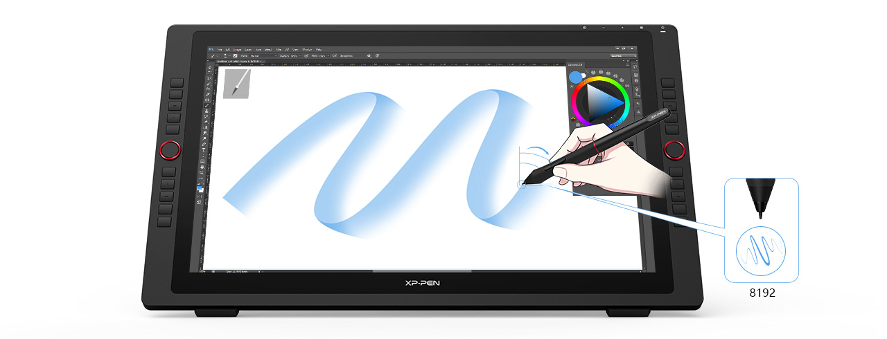 高級役タブXPPen Artist 24 pro-