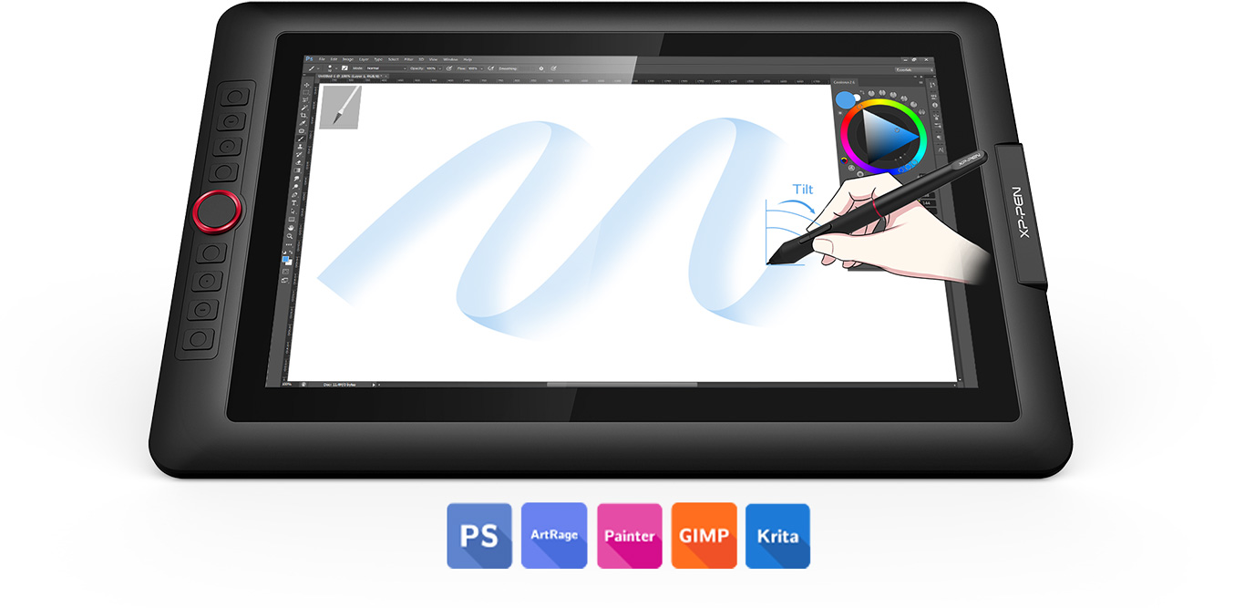 XP-Pen, Tablette Graphique XP-Pen Artist 15.6 Pro