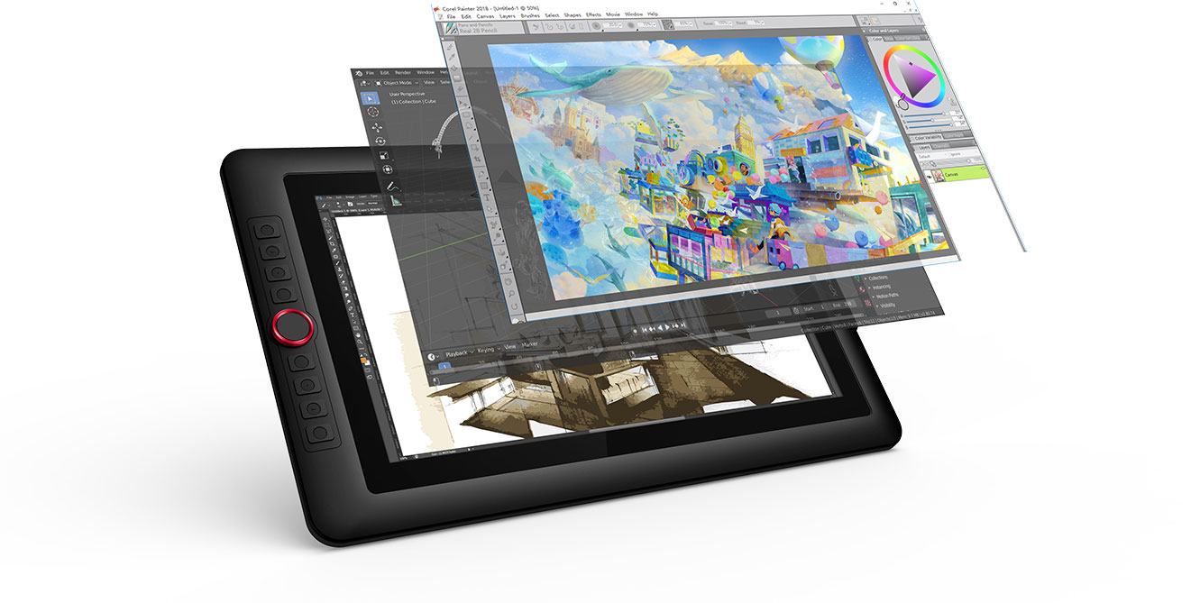 Artist 15.6 Pro Screen Animation Drawing Tablet | XPPen