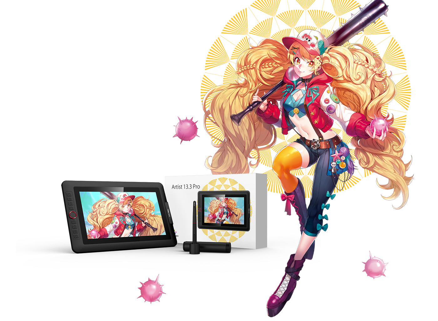 Artist 13.3 Pro affordable display graphic tablet | XPPen