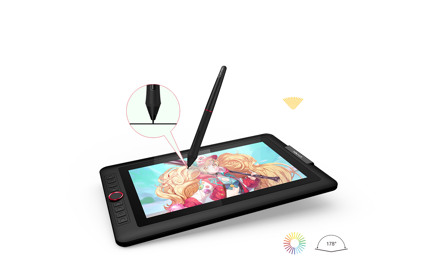 Artist 13.3 Pro affordable display graphic tablet | XPPen