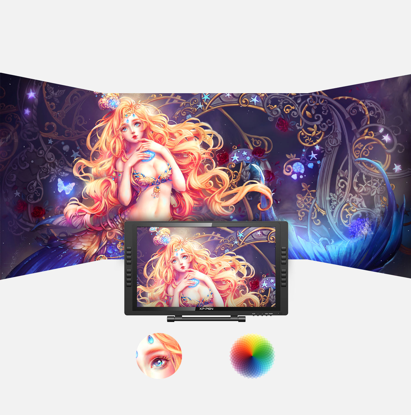 Artist 22E Pro Large Graphic Display Tablet Monitor | XPPen