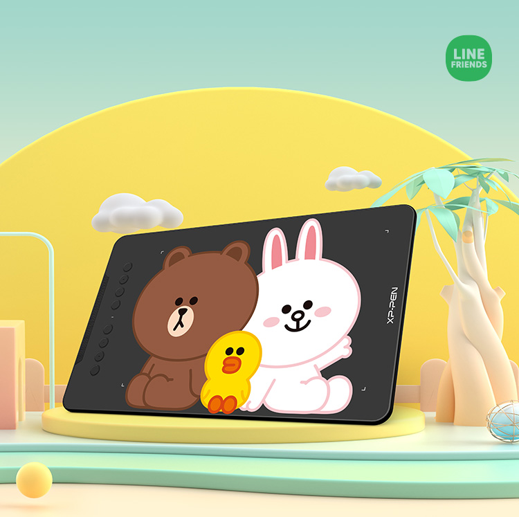 Deco 01 V2 LINE FRIENDS Edition graphic tablet