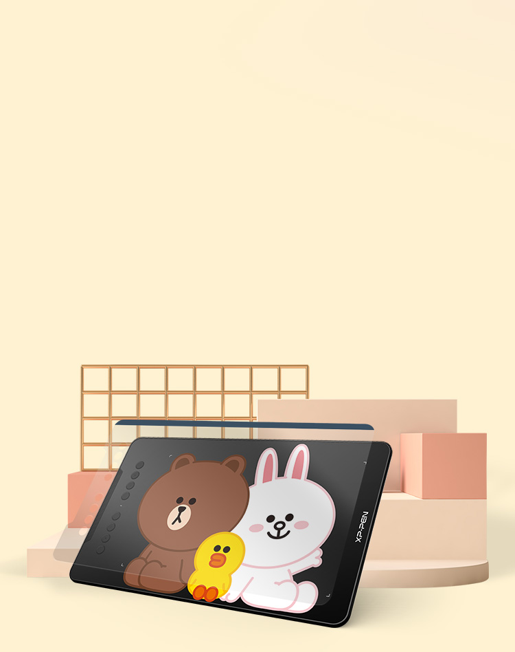 Deco 01 V2 LINE FRIENDS Edition graphic tablet