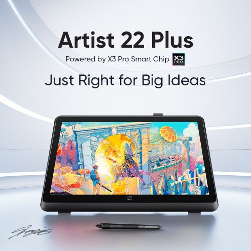 Artist 22 Plus Graphics Display Tablet Monitor | XPPen Canada