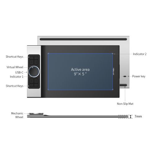 Deco Pro SW/MW Bluetooth Professional Drawing Pen Tablet | XPPen